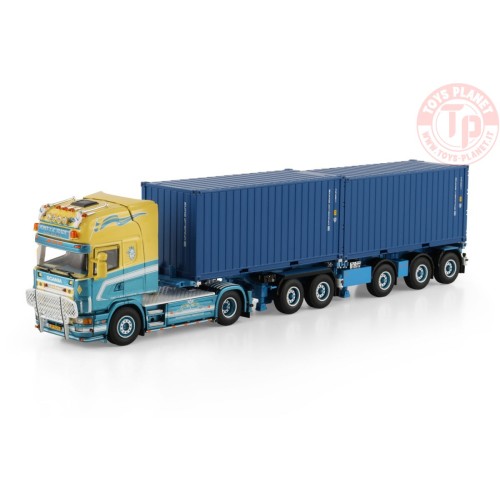 WSI 01-4740 SCANIA 4 SERIES TOPLINE 4X2 2CONNECT COMBI TRAILER - 5