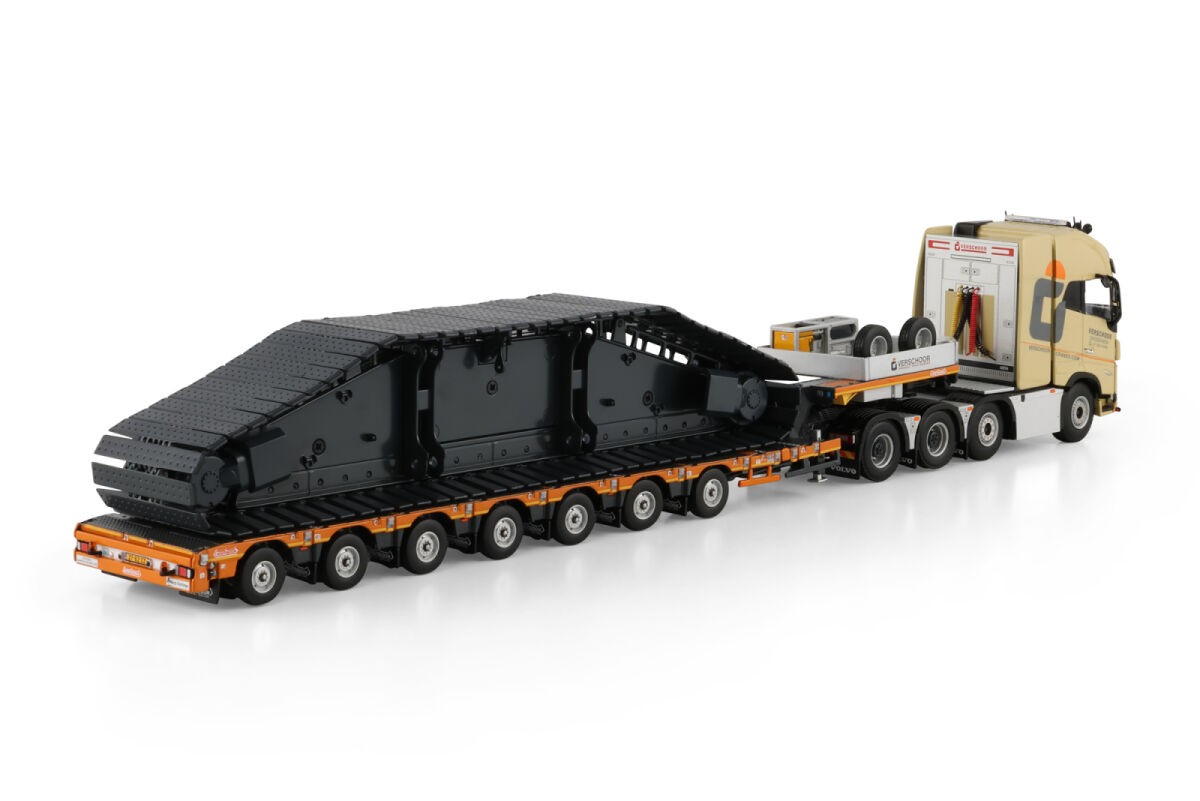 WSI 01-4958 1/50 M. Verschoor VOLVO FH5 GLOBETROTTER XL 8X4 MANOOVR
