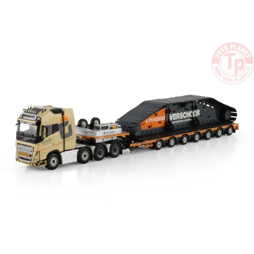 WSI 01-4958 1/50 M. Verschoor VOLVO FH5 GLOBETROTTER XL 8X4 MANOOVR
