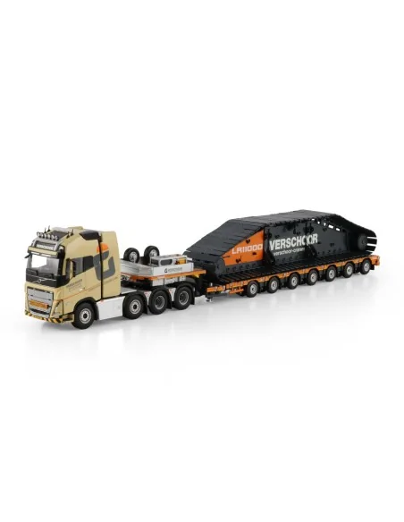 1/50 M. Verschoor VOLVO FH5 GLOBETROTTER XL 8X4 MANOOVR - 7 AXLE WSI 01-4958 WSI MODELS