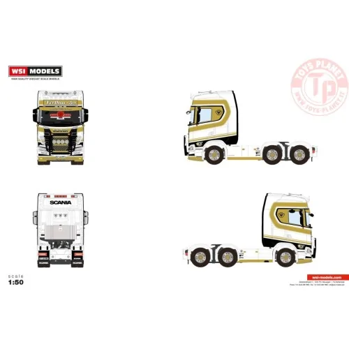 SCANIA S HIGHLINE CS20H 6X2 TAG AXLE Verlhac TPS WSI 01-4700 WSI MODELS