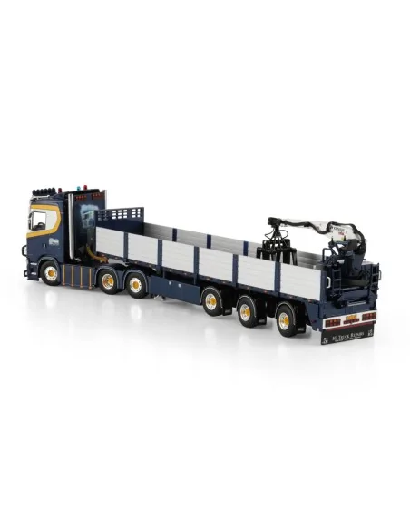 SCANIA S NORMAL CS20N 6X2 TAG AXLE BRICK TRAILER - 3 AXLE Henri Bauman WSI 01-4720 WSI MODELS SCANIA S NORMAL CS20N 6X2 TAG AXLE BRICK TRAILER - 3 AXLE Henri Bauman WSI 01-4720 WSI MODELS