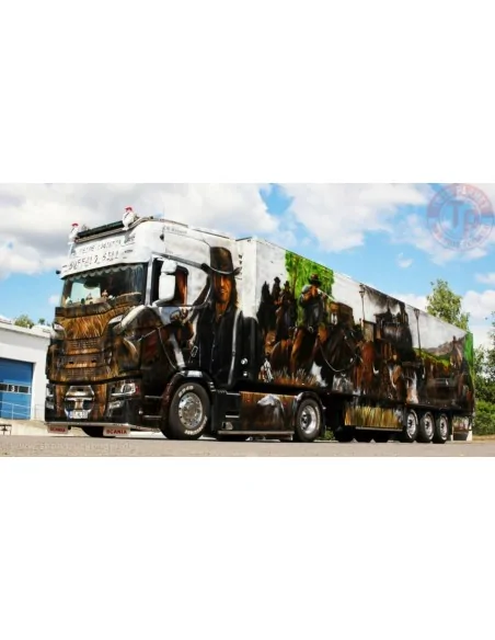 SCANIA S HIGHLINE CS20H 4X2 REEFER TRAILER - 3 AXLE HEIDE LOGISTIK WSI 01-4642 WSI MODELS SCANIA S HIGHLINE CS20H 4X2 REEFER TRAILER - 3 AXLE HEIDE LOGISTIK WSI 01-4642 WSI MODELS