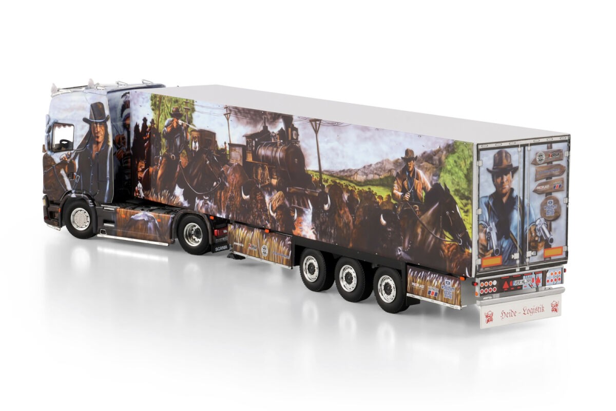 WSI 01-4642 SCANIA S HIGHLINE CS20H 4X2 REEFER TRAILER - 3 AXLE HEI