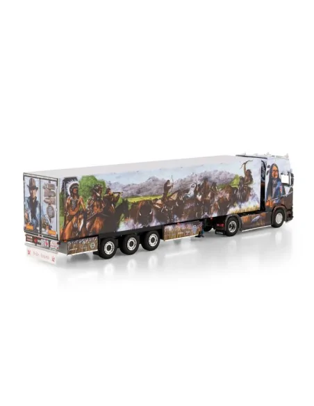 SCANIA S HIGHLINE CS20H 4X2 REEFER TRAILER - 3 AXLE HEIDE LOGISTIK WSI 01-4642 WSI MODELS SCANIA S HIGHLINE CS20H 4X2 REEFER TRAILER - 3 AXLE HEIDE LOGISTIK WSI 01-4642 WSI MODELS