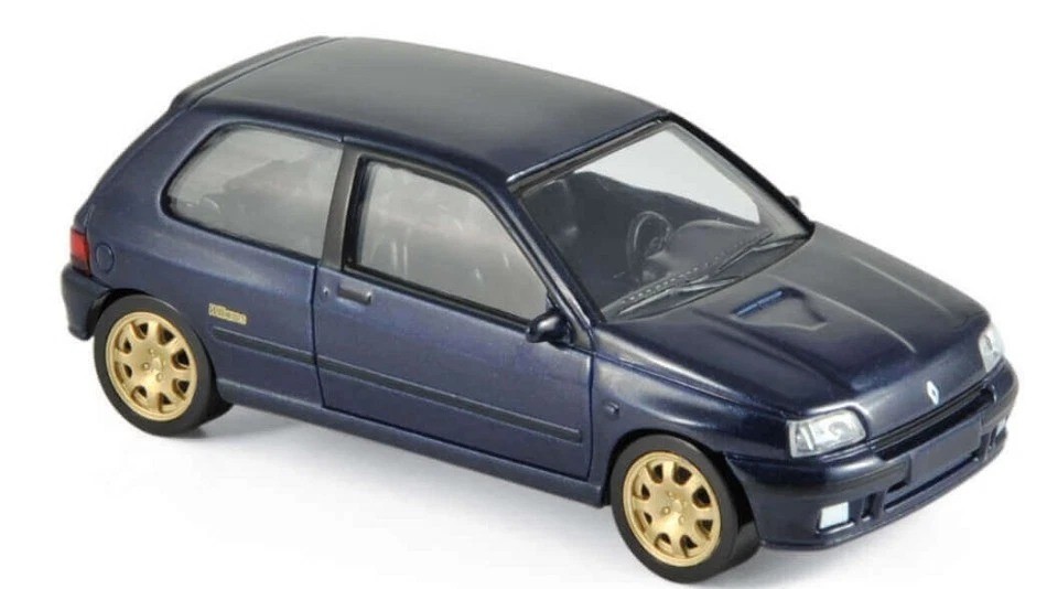 Norev 1:43 Renault Clio Williams année 1996 bleu 517521 modèle voiture