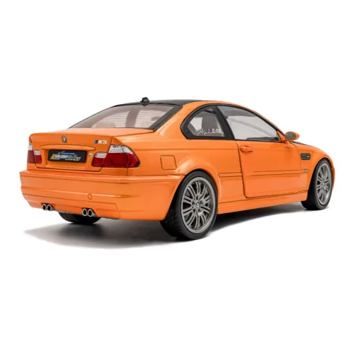 1/18 BMW E46 M3 COUPE WORKS 2000 ORANGE 1:18 S1806509 SOLIDO