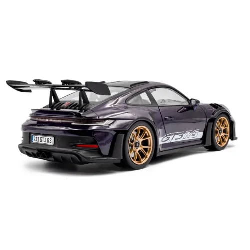 1/18 PORSCHE 911 GT3RS WEISSACH PACKAGE 2024 VIOLA PURPLE METALLIC S1812103 SOLIDO