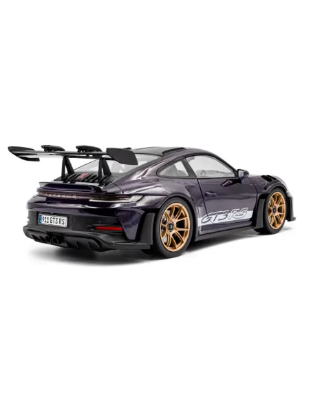 1/18 PORSCHE 911 GT3RS WEISSACH PACKAGE 2024 VIOLA PURPLE METALLIC S1812103 SOLIDO