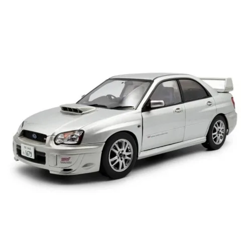 1/18 SUBARU IMPREZA WRX STI PREMIUM 2003 SILVER EFFECT S1812303 SOLIDO