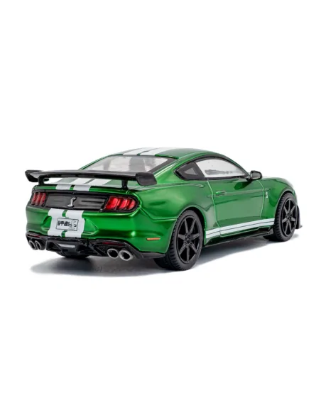 1/43 SHELBY MUSTANG GT500 2020 ERUPTION GREEN METALLIC W/WHITE STRIPES S4311511 SOLIDO