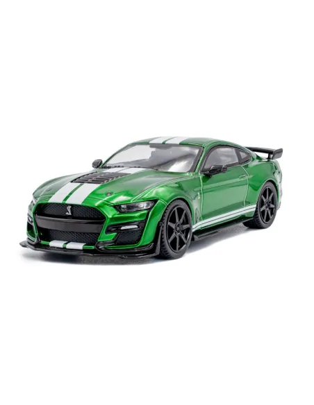 1/43 SHELBY MUSTANG GT500 2020 ERUPTION GREEN METALLIC W/WHITE STRIPES S4311511 SOLIDO