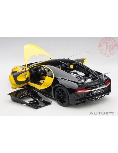Bugatti Chiron (Jaune Molsheim/Nocturne Black) 1:18 AUTOART 70994 AUTOART