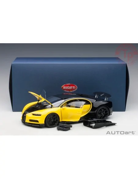 Bugatti Chiron (Jaune Molsheim/Nocturne Black) 1:18 AUTOART 70994 AUTOART