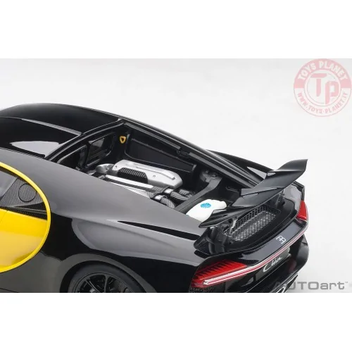 Bugatti Chiron (Jaune Molsheim/Nocturne Black) 1:18 AUTOART 70994 AUTOART