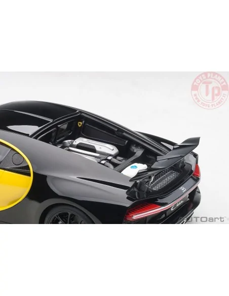 Bugatti Chiron (Jaune Molsheim/Nocturne Black) 1:18 AUTOART 70994 AUTOART