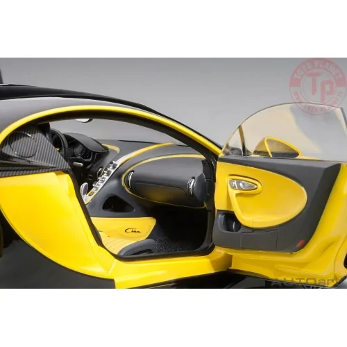 Bugatti Chiron (Jaune Molsheim/Nocturne Black) 1:18 AUTOART 70994 AUTOART