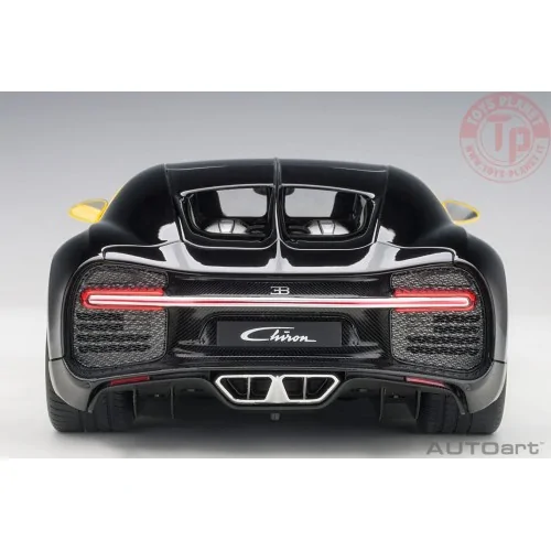 Bugatti Chiron (Jaune Molsheim/Nocturne Black) 1:18 AUTOART 70994 AUTOART