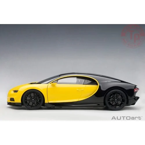 Bugatti Chiron (Jaune Molsheim/Nocturne Black) 1:18 AUTOART 70994 AUTOART