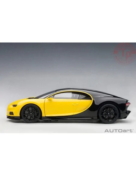 Bugatti Chiron (Jaune Molsheim/Nocturne Black) 1:18 AUTOART 70994 AUTOART