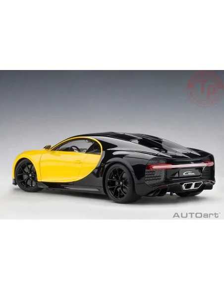 Bugatti Chiron (Jaune Molsheim/Nocturne Black) 1:18 AUTOART 70994 AUTOART