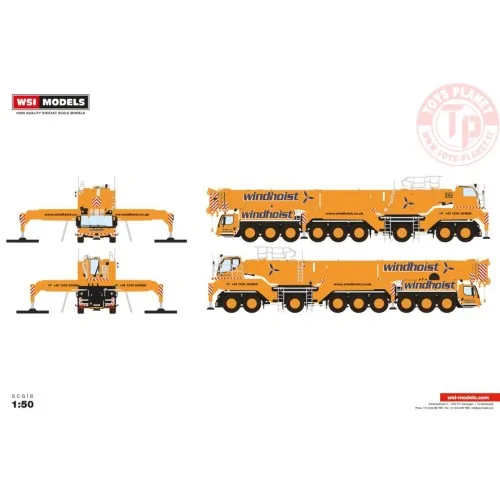 LIEBHERR LTM 1750-9.1 Windhoist WSI 51-2163 WSI MODELS
