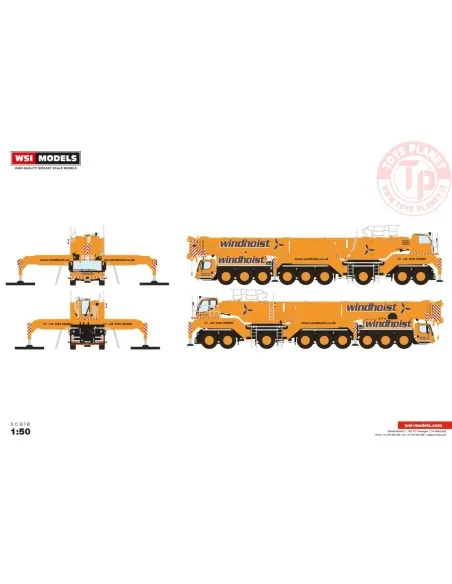 LIEBHERR LTM 1750-9.1 Windhoist WSI 51-2163 WSI MODELS LIEBHERR LTM 1750-9.1 Windhoist WSI 51-2163 WSI MODELS