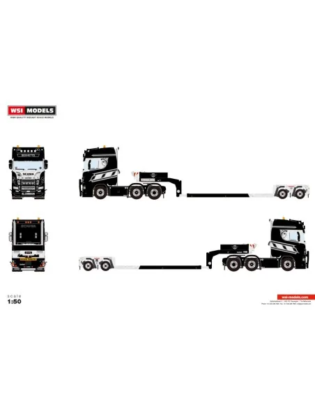 1/50 Beghetto SCANIA S HIGHLINE CS20H 6X2 TWIN STEER EURO PX LOW LOADER - 2 AXLE WSI 01-5291 WSI MODELS 1/50 Beghetto SCANIA S HIGHLINE CS20H 6X2 TWIN STEER EURO PX LOW LOADER - 2 AXLE WSI 01-5291 WSI MODELS