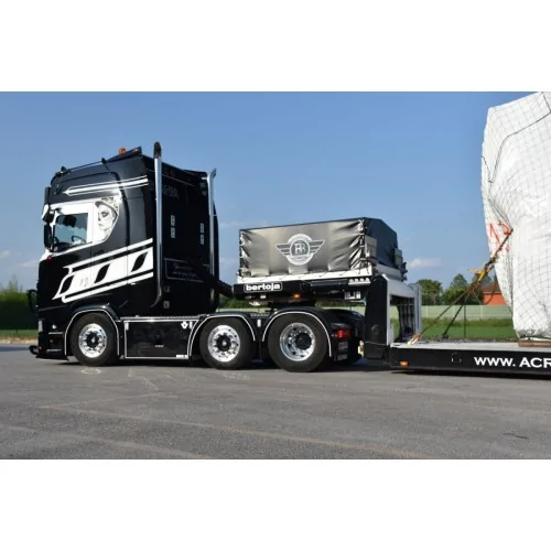 1/50 Beghetto SCANIA S HIGHLINE CS20H 6X2 TWIN STEER EURO PX LOW LOADER - 2 AXLE WSI 01-5291 WSI MODELS