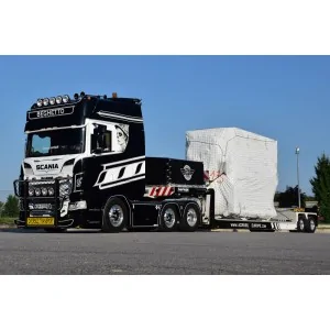 1/50 Beghetto SCANIA S HIGHLINE CS20H 6X2 TWIN STEER EURO PX LOW LOADER - 2 AXLE WSI 01-5291 WSI MODELS