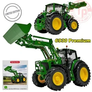 John Deere 6930 Premium with Front Loader 753 and Rear Weight Limited Edition 1/32 WIKING 7466 WIKING
