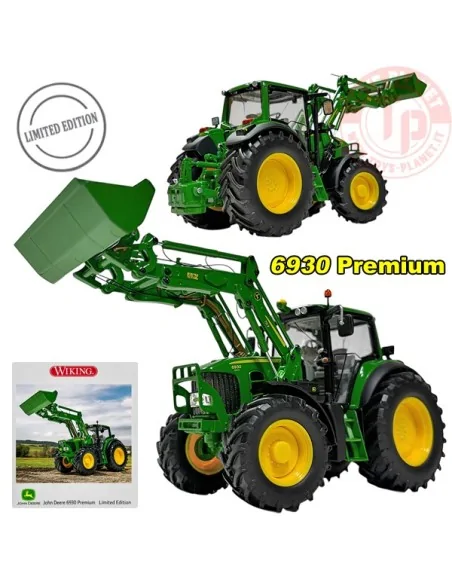 John Deere 6930 Premium with Front Loader 753 and Rear Weight Limited Edition 1/32 WIKING 7466 WIKING