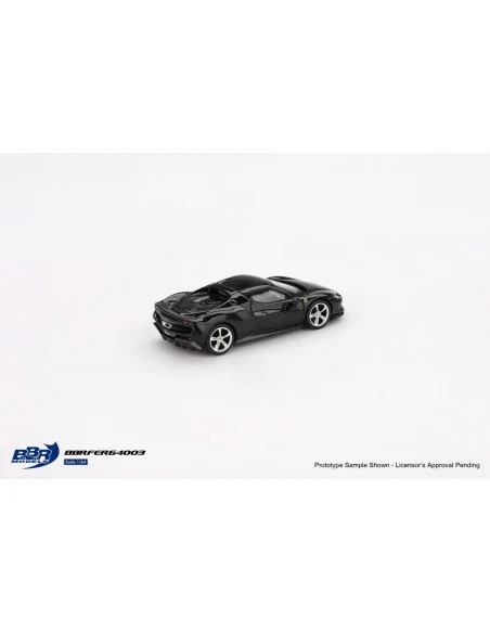 1:64 FERRARI 296 GTB NERO DAYTONA 2024 BBRFER64003 BBR MODELS 1:64