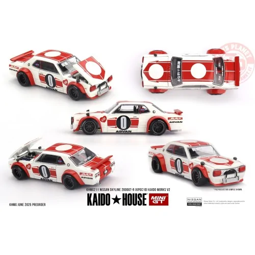 1:64 NISSAN SKYLINE GT-R (KPGC10) KAIDO WORKS V2 1969 KHMG211 MINI GT