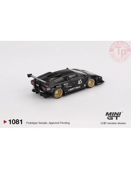 1:64 LAMBORGHINI COUNTACH LB WORKS BLACK 2024 MGT01081-L Mini Gt