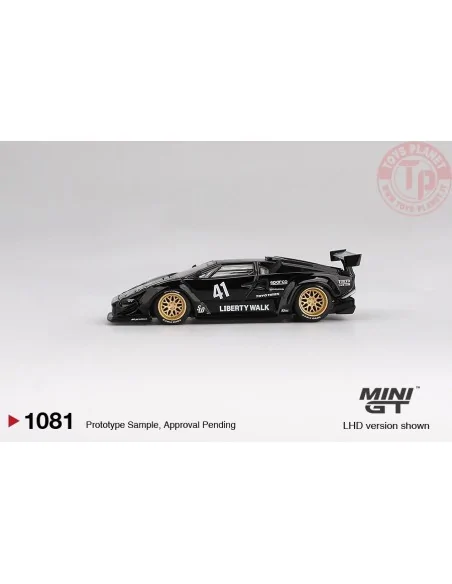 1:64 LAMBORGHINI COUNTACH LB WORKS BLACK 2024 MGT01081-L Mini Gt