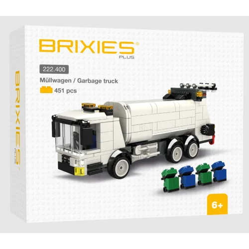 Camion della Spazzatura - 477 pz. BRIXIES 222.400 BRIXIES