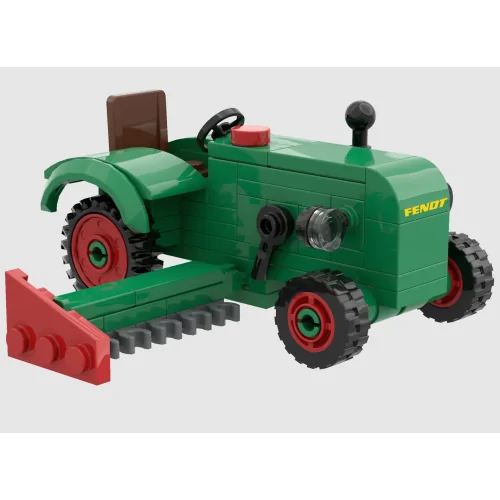 Fendt Trattore con Trincia F28 - 819 BRIXIES 222.704 BRIXIES