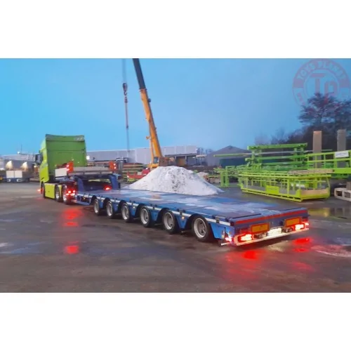 DAF XG+ 6X4 MANOOVR - 6 AXLE Nordic Crane Kynningsrud WSI 01-4854 WSI MODELS