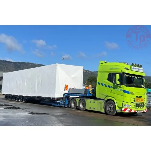 DAF XG+ 6X4 MANOOVR - 6 AXLE Nordic Crane Kynningsrud WSI 01-4854 WSI MODELS