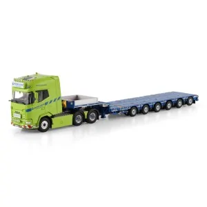 DAF XG+ 6X4 MANOOVR - 6 AXLE Nordic Crane Kynningsrud WSI 01-4854 WSI MODELS