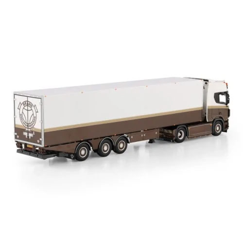 SCANIA R HIGHLINE CR20H 4X2 TRIDEC REEFER TRAILER - 3 AXLE Brand Transport WSI 01-4842 WSI MODELS