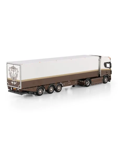 SCANIA R HIGHLINE CR20H 4X2 TRIDEC REEFER TRAILER - 3 AXLE Brand Transport WSI 01-4842 WSI MODELS
