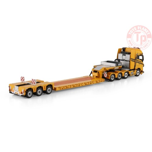 WSI 01-4934 VOLVO FH5 GLOBETROTTER XL 8X4 EURO LOW LOADER - 3 AXLE