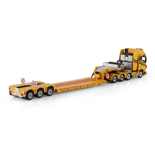 VOLVO FH5 GLOBETROTTER XL 8X4 EURO LOW LOADER - 3 AXLE L.A. van Roozendaal WSI 01-4934 WSI MODELS