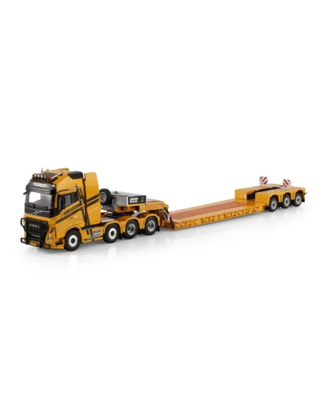 VOLVO FH5 GLOBETROTTER XL 8X4 EURO LOW LOADER - 3 AXLE L.A. van Roozendaal WSI 01-4934 WSI MODELS