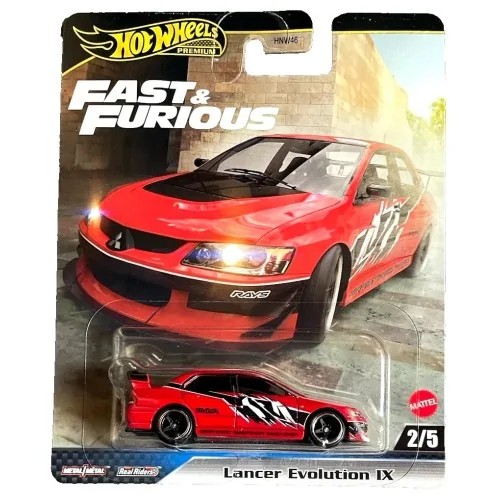 1/64 Mitsubishi Lancer Evolution 9 IX HOT WHEELS JBM02 HOT WHEELS