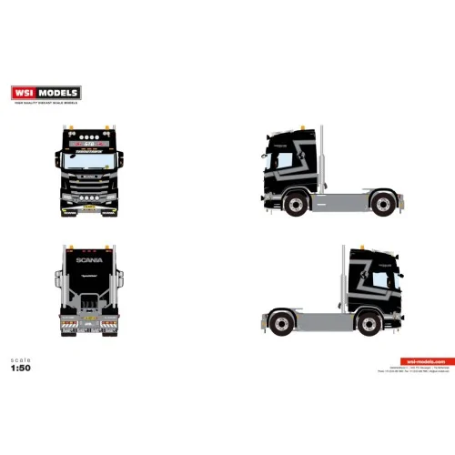 1/50 STB Thermo Trafik SCANIA R HIGHLINE CR20H 4X2 WSI 01-5152 WSI MODELS