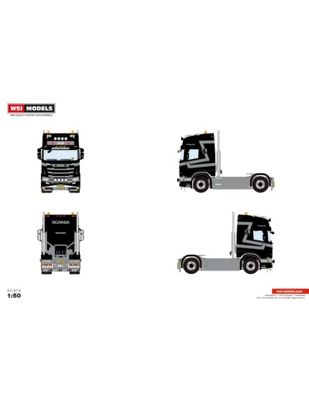 1/50 STB Thermo Trafik SCANIA R HIGHLINE CR20H 4X2 WSI 01-5152 WSI MODELS