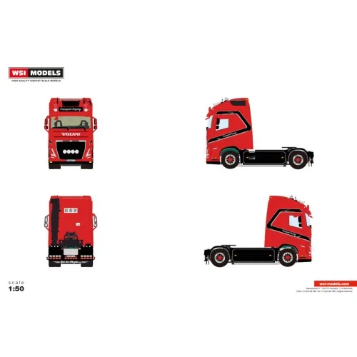 1/50 TPS Duprey VOLVO FH5 GLOBETROTTER XL 4X2 WSI 01-5224 WSI MODELS